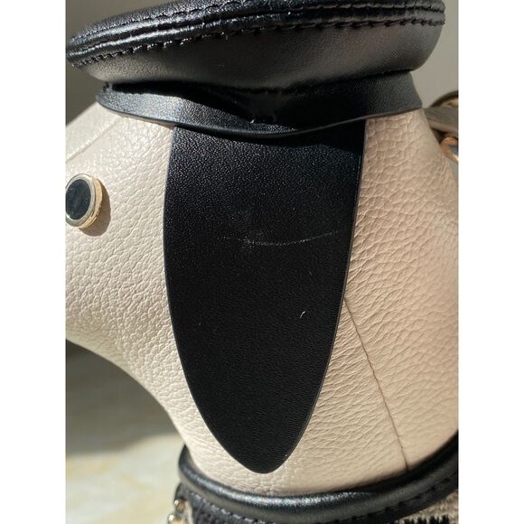 RARE 2 in 1 Kate Spade Claude Dachshund Dog Houndstooth Crossbody and Coin Purse - Picture 16 of 16